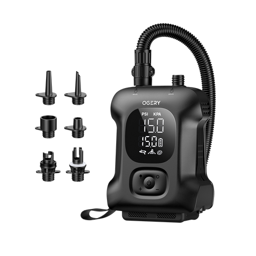 OGERY 2-in-1 Rechargeable Paddle Board SUP Pump with 65W Power Bank