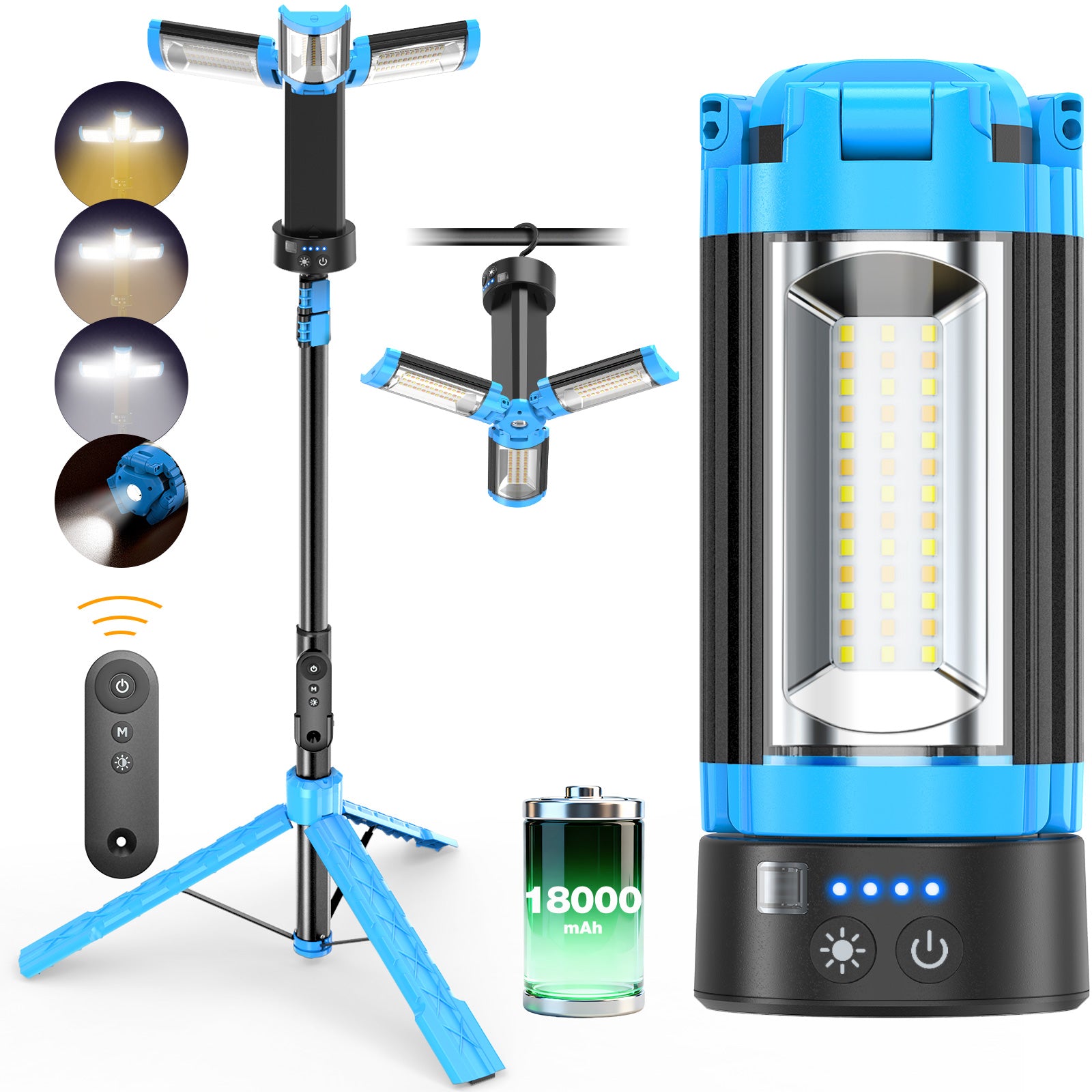 OGERY Z10 Pro Camping Lights with Remote