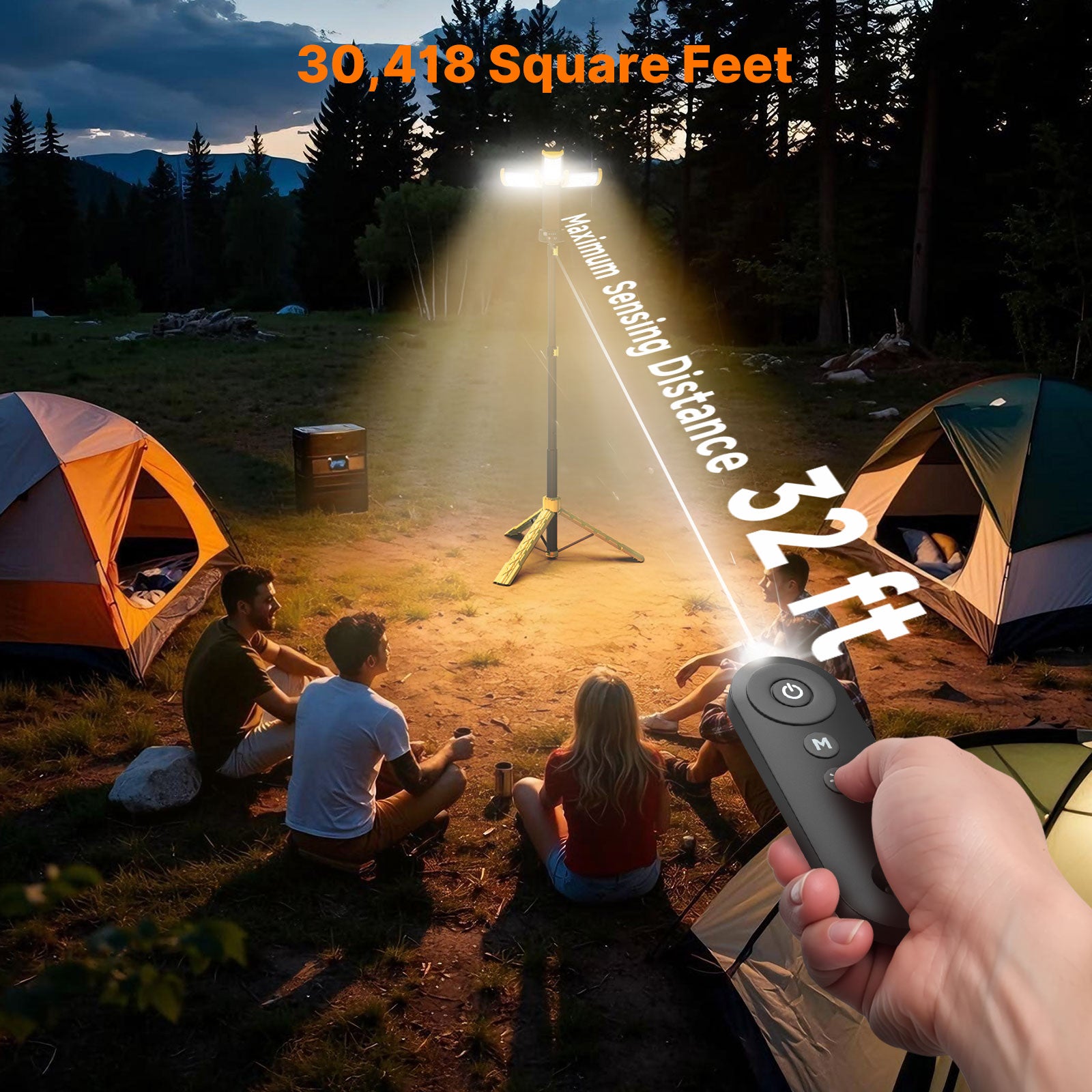 OGERY Z10 Pro Camping Lights with Remote