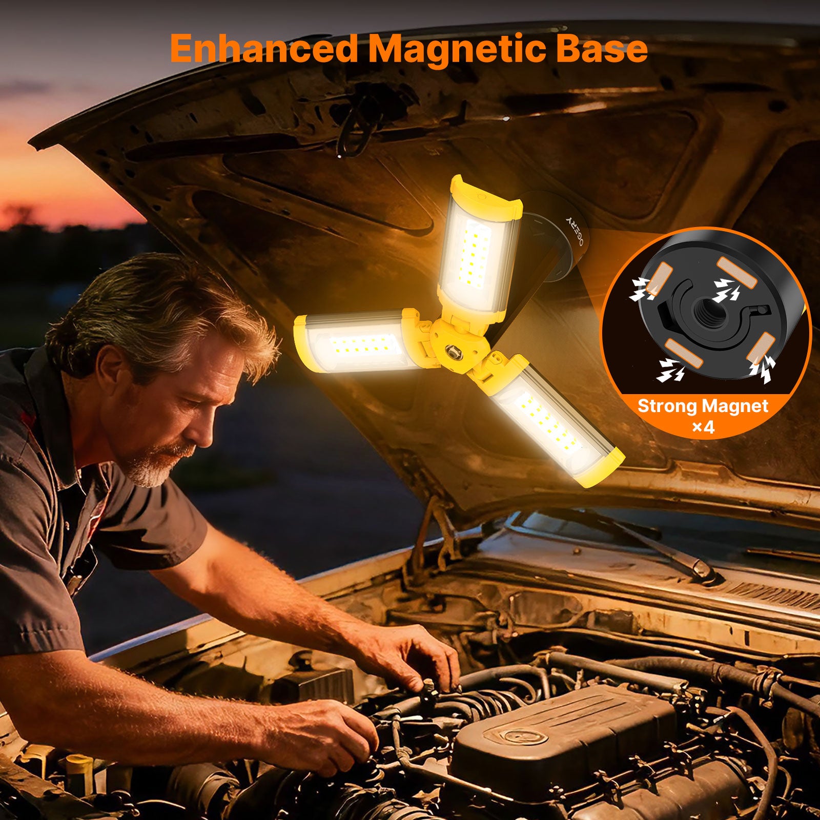 OGERY Z10 Pro Camping Lights with Remote