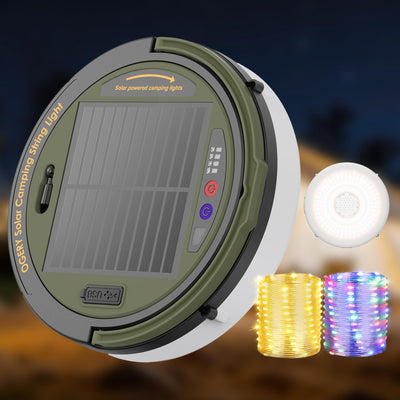 Ogery Solar Camping String Lights