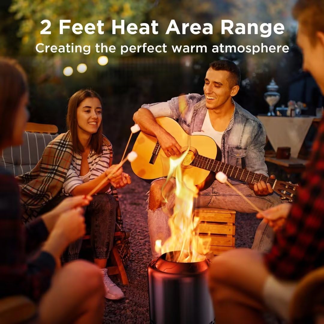 Escape the Smoke. The Expert Tabletop Fire Pit for Intimate, Clean Ambiance