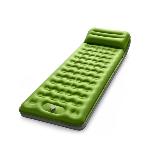 OGERY Ultra-Thick Sleeping Pad with Built-In Foot Pump