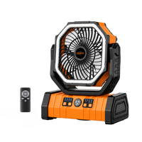 Ogery Ventilateur de camping portable pour tente F6