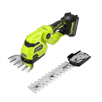 Cordless 2-in-1 Hedge Trimmer Grass Shear and Shrub Trimmer