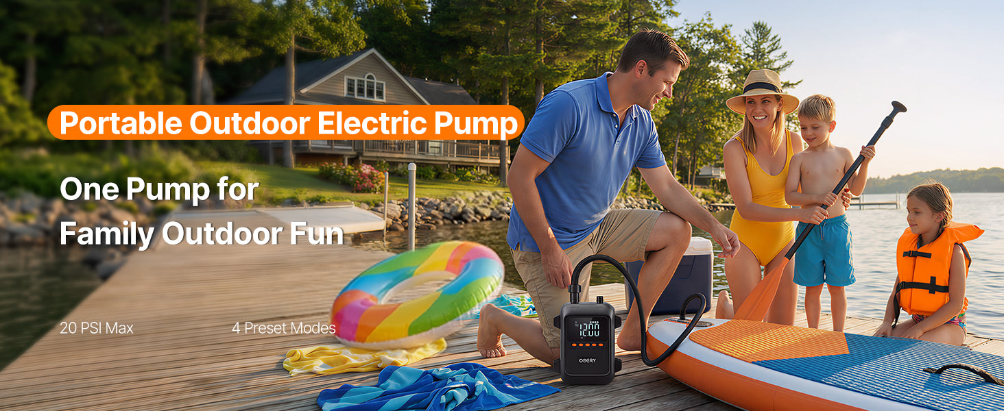 Portable Outdoor Electric Pump