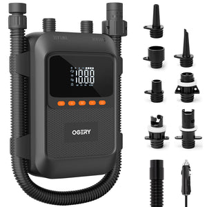 OGERY Portable Rechargeable Paddle Board SUP Pump for Inflation Deflation