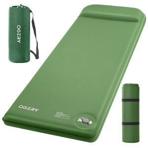 OGERY Memory Foam Sleeping Pad with R-Value 9.5 Insulation