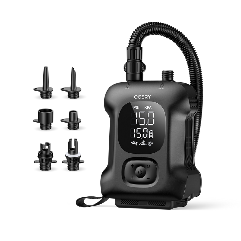 Pompe SUP rechargeable 2-en-1 OGERY avec batterie externe 65 W