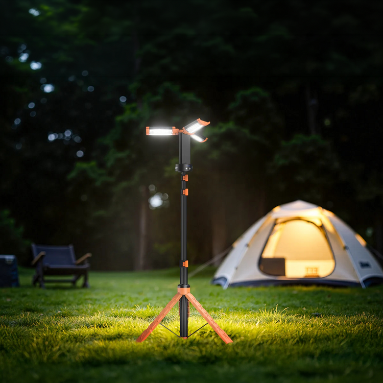 Cordless Telescopic Camping Light with Stand