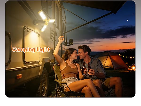 OGERY Z10 Pro Camping Light with Tripod Stand and Remote Control