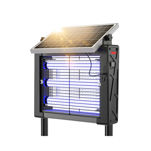 OGERY Cordless Bug Zapper with Solar Charging and 3000V Grid